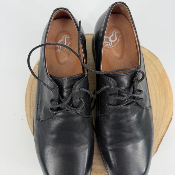G-Defy Mens Martin Oxford Dress Shoes 12 Black Leather Orthotic Classic main image 9